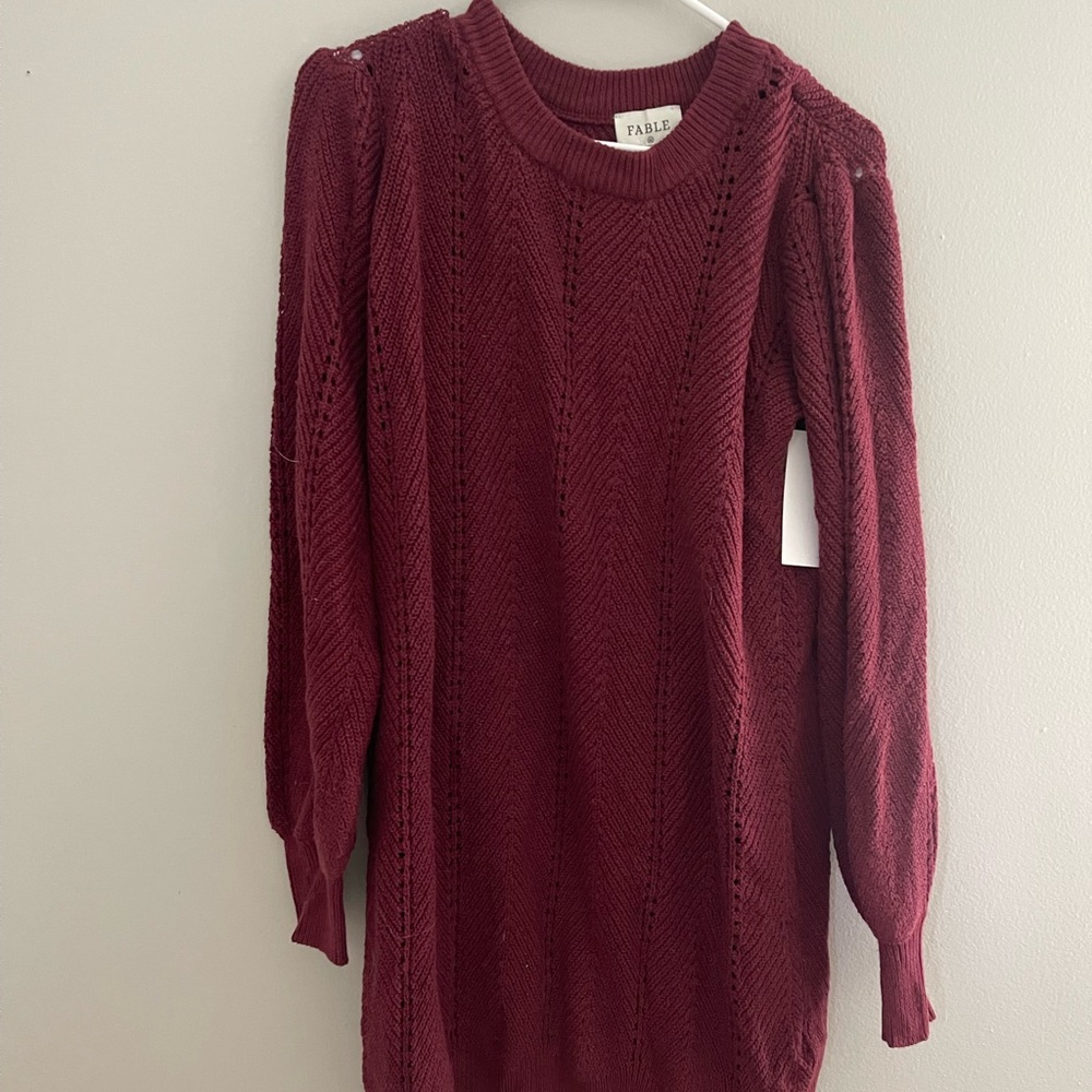 NWT Red Dress Boutique Sweater Dress